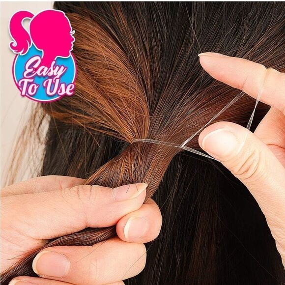 Teenitor Clear Elastic Hair Rubber Bands, Soft Hair Elastics Ties - Picture 11 of 11